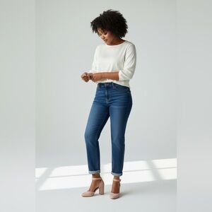 Sun + Stone Blush Suede Platform Block Heels Ankle Strap Pumps Sz 6